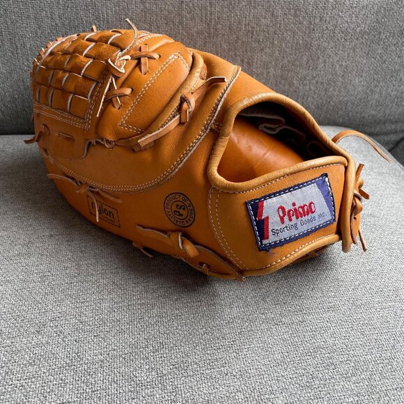 NOS Vintage 1980 Primo Leather Baseball Glove 3753 Right Handed Thrower PS - Picture 2 of 13